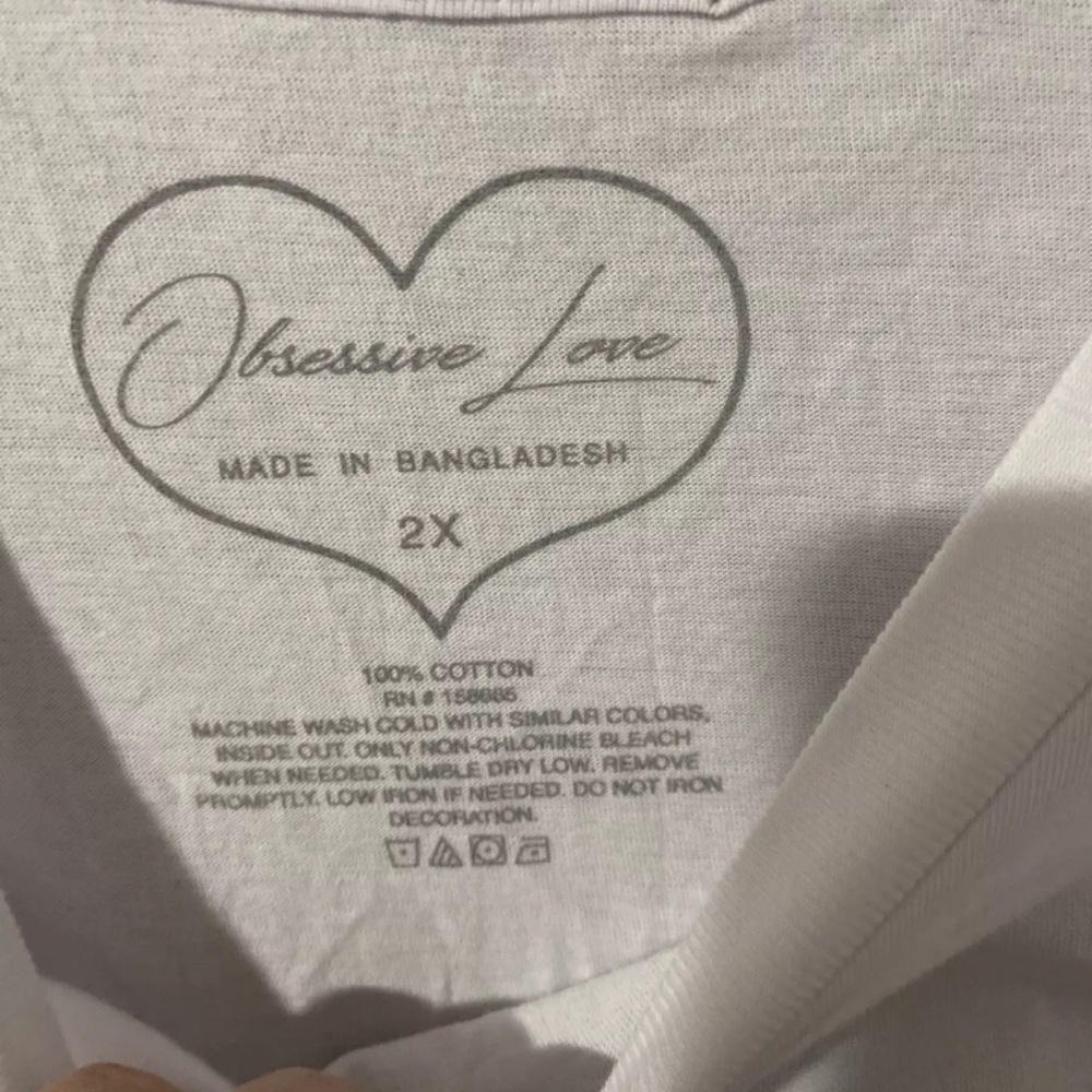Obsessive Love Womens 2X I VOTED T-Shirt - Picture 2 of 2